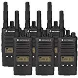 Motorola RMU2080D Two Way Radio Walkie Talkies 6-Pack