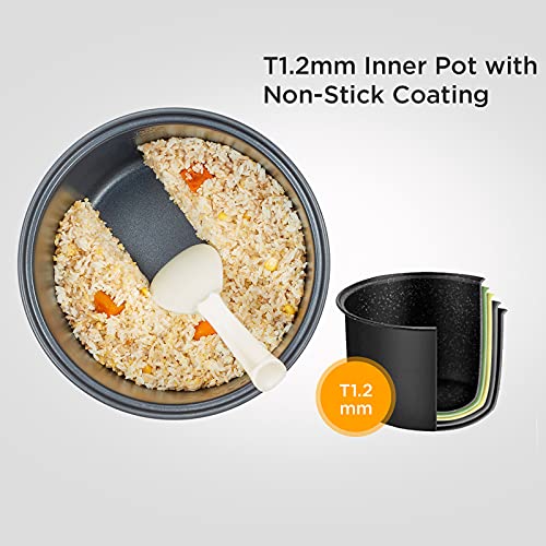 COMFEE' 6-in-1 Stainless Steel Multi Cooker - 2QT