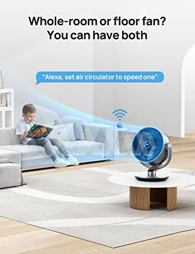 Dreo Smart Fans for Bedroom, Tower Fan, Quiet