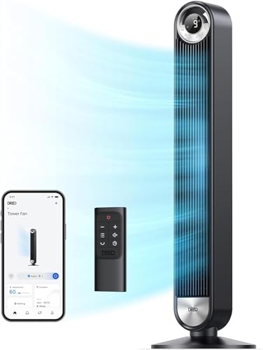Dreo Smart Tower Fan with Voice Control & Timer