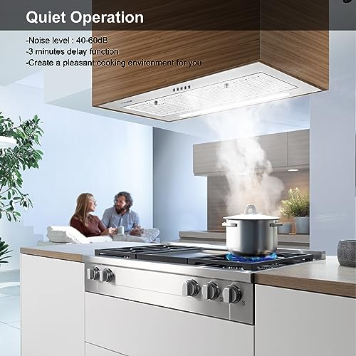 AMZCHEF 30 Inch Stainless Steel Range Hood VIP