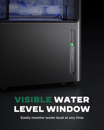 Silonn Portable Ice Maker Machine - Stainless Steel