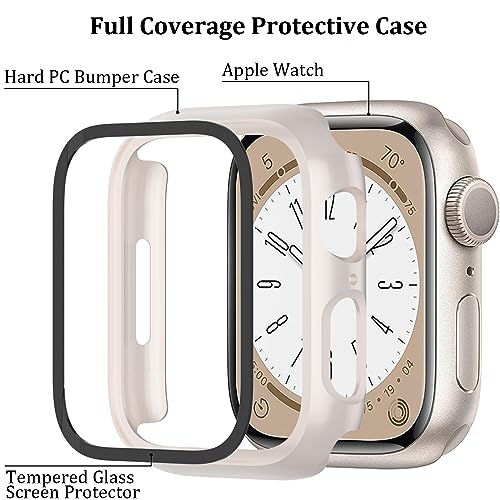 6-Pack Apple Watch 40mm Case with Screen Protector