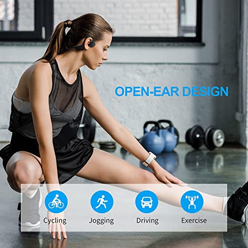 Wireless Bone Conduction Headphones with Bluetooth 5.0