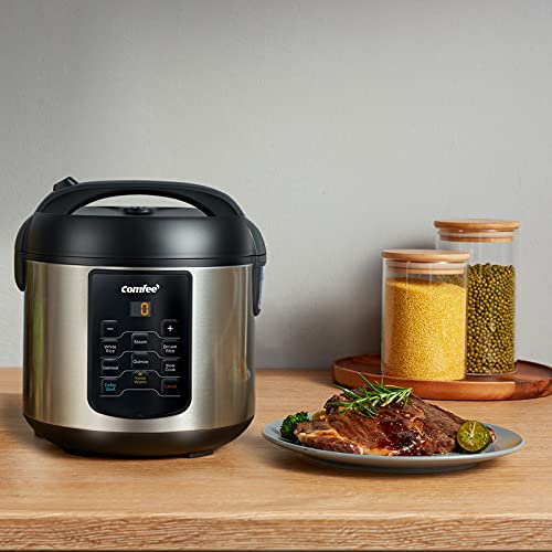 COMFEE' 6-in-1 Stainless Steel Multi Cooker - 2QT