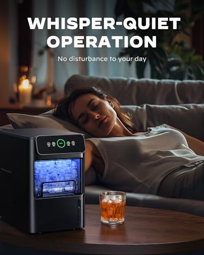 Silonn Portable Ice Maker Machine - Stainless Steel