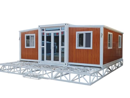 Luxurious 2 Bedroom Container Tiny Home with Fixtures