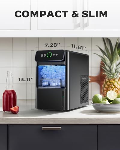 Silonn Portable Ice Maker Machine - Stainless Steel