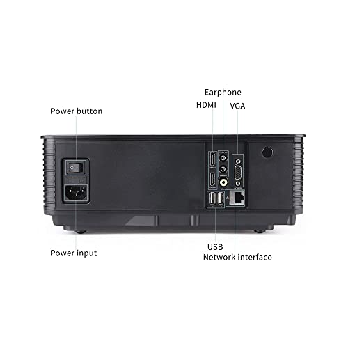 Krohm Smart HD Video Projector with 1080P Support