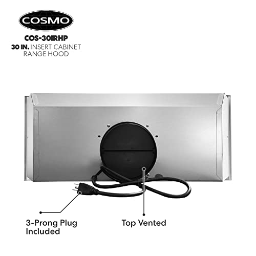 COSMO COS-30IRHP 30" Insert Range Hood VIP
