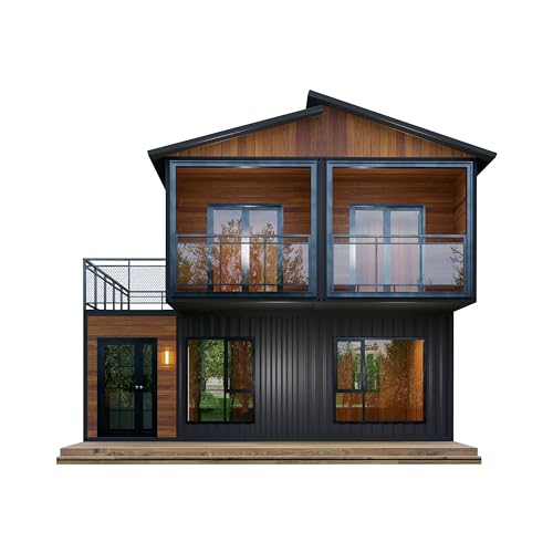 Luxury 2-Story Flat Pack Tiny Home Kit
