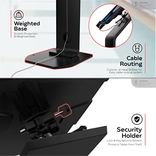Premium Floor Stand Kiosk with Lock & Key Security
