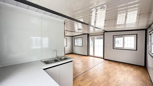 VIP Tiny White Mobile House/Office Booth/Foldable Luxury Home