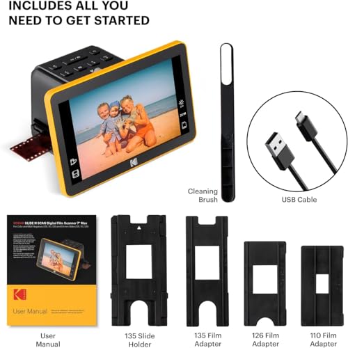 Kodak Digital Film Scanner - Slide and Negative Digitizer