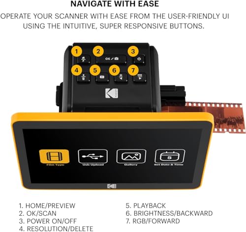 Kodak Digital Film Scanner - Slide and Negative Digitizer
