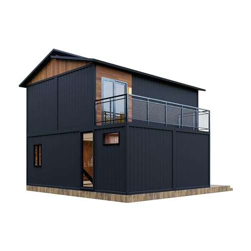 Luxury 2-Story Flat Pack Tiny Home Kit
