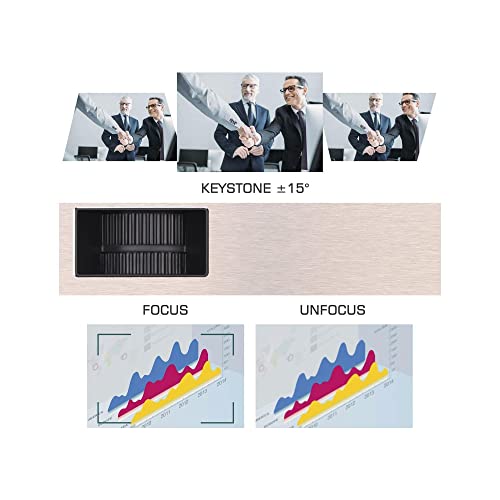 Krohm Smart HD Video Projector with 1080P Support