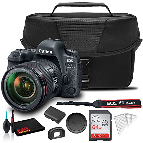 Canon EOS 6D Mark II Bundle with Accessories