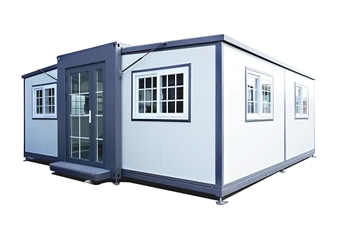 Jaxenor 19x20ft Portable Tiny Home - Expandable