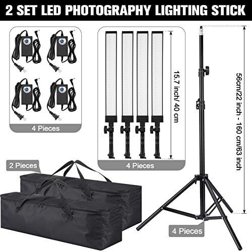 Xuhal LED Lighting Stick Kit with Adjustable Tripod
