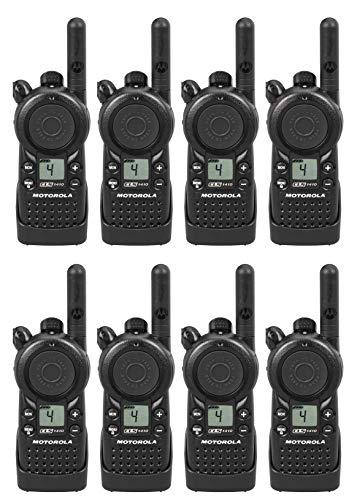 Motorola CLS1410 Two Way Radio Walkie Talkies 8-Pack