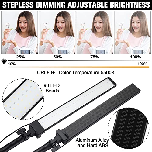 Xuhal LED Lighting Stick Kit with Adjustable Tripod
