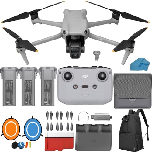 DJI Air 3 Drone Fly More Combo with 4K Camera, 128 GB SD Card