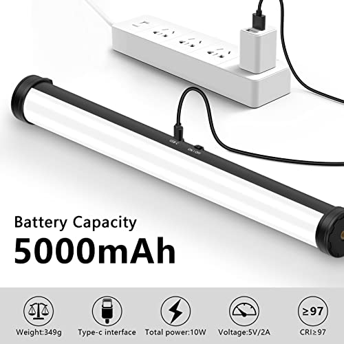 RGB LED Video Light Stick Wand, Obeamiu Photography Lighting