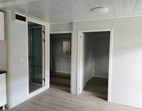 Portable 20ft Foldable Red Container Tiny House VIP