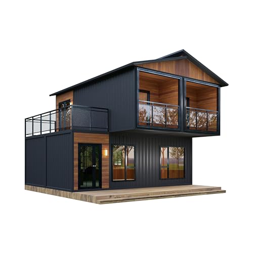 Luxury 2-Story Flat Pack Tiny Home Kit