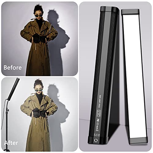 Vallkay LED Video Lighting Kit with Wand Stick