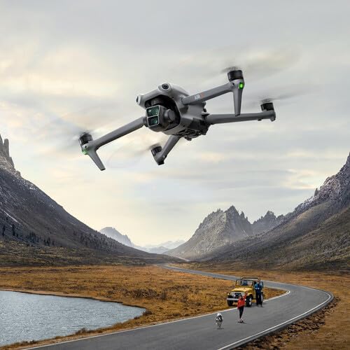 DJI Air 3 Drone Fly More Combo with 4K Camera, 128 GB SD Card