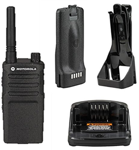 Motorola RMU2040 Walkie Talkie Radios Bundle with Headsets