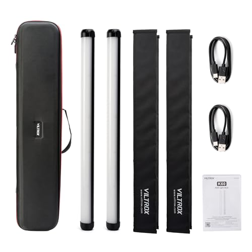 2 Pack RGB Light Stick Wand, Smartphone App 26 Lights Effect