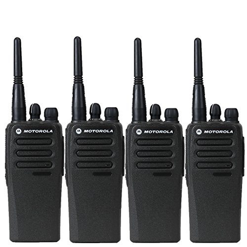 4 Pack Motorola CP200d UHF Walkie Talkies
