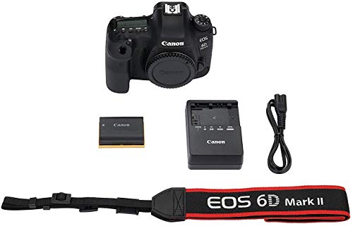 Canon EOS 6D Mark II Camera with BG-E21 Battery Grip