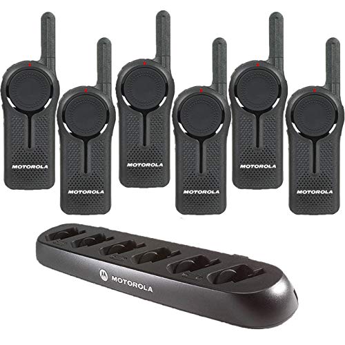 6 Motorola DLR1060 Radios & 1 Motorola 56531 Charger