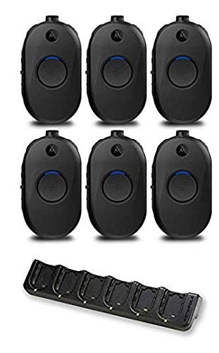 Motorola CLP1080e UHF 8 Channel Two-Way Radio 6-Pack