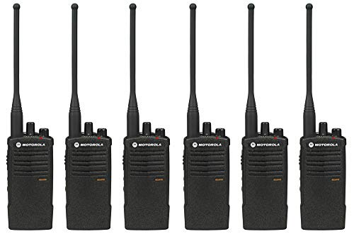 6 Motorola RDU4100 Walkie Talkies