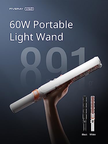 ZHIYUN V60 Video Light Stick Combo, 60W LED, Black