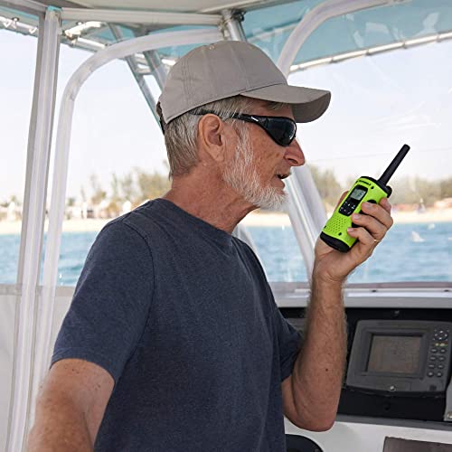 Motorola Talkabout T605 Two-Way Radio, 35 Mile, Lime