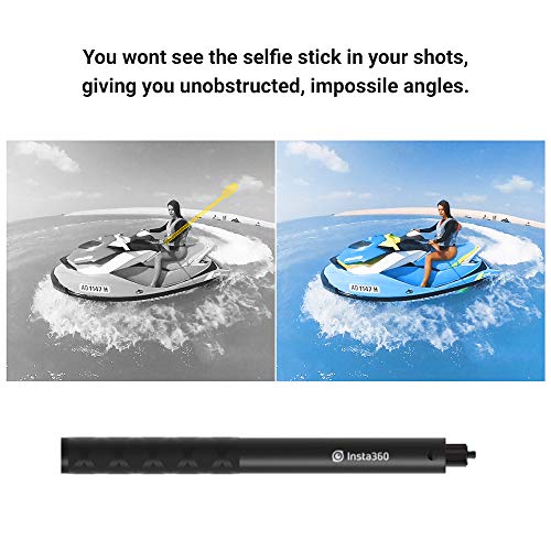 360° Live Streaming Action Camera with Selfie Stick