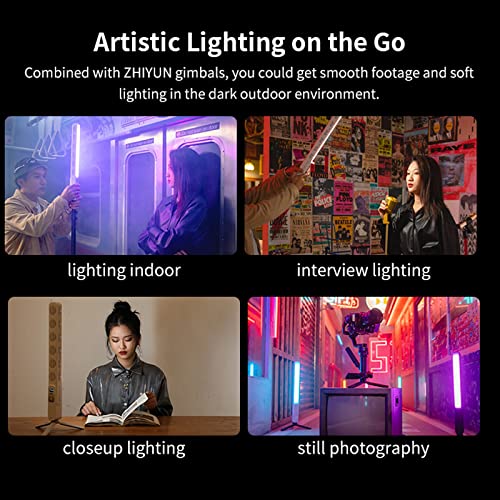 Zhiyun F100 RGB LED Video Light Wand 100W