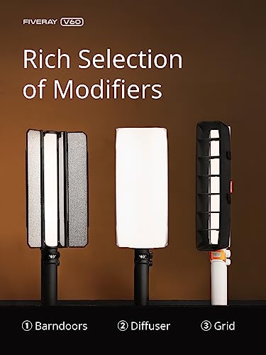ZHIYUN V60 Video Light Stick Combo, 60W LED, Black