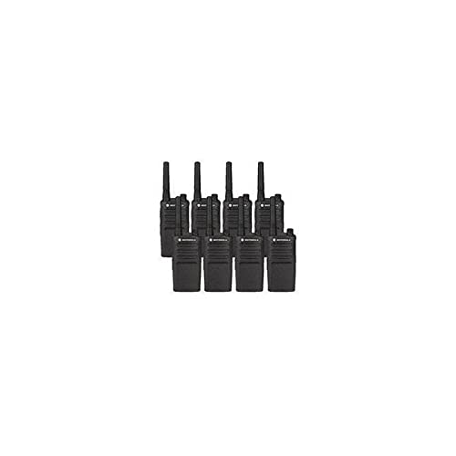 8-Pack Motorola RMM2050 Walkie Talkies for VIP Shoppers