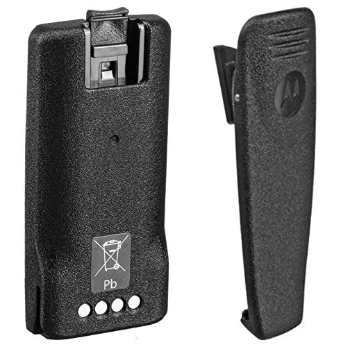 6 Pack MOTOROLA RDU4100 Walkie Talkies with Speaker Mics