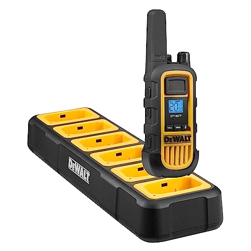 DEWALT DXFRS800 2W Walkie Talkies - Waterproof, Shockproof