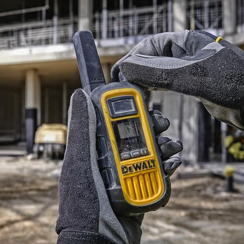 DEWALT DXFRS800 2W Walkie Talkies - Waterproof, Shockproof