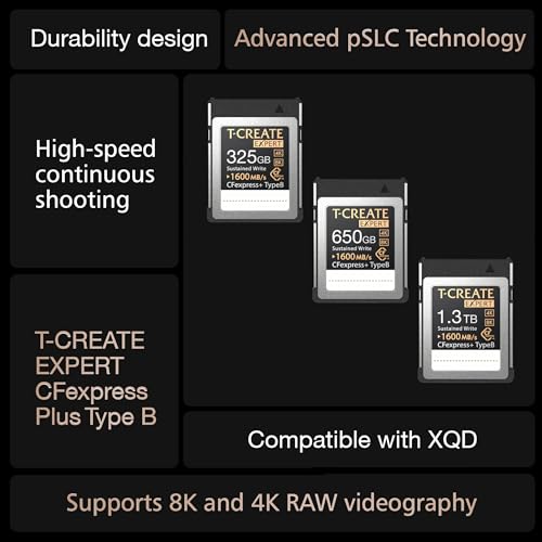T-CREATE Expert CFexpress 2.0 1.3TB XQD Card