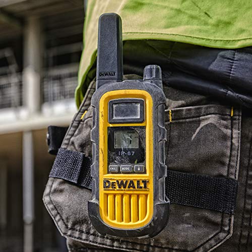 DEWALT DXFRS800 2W Walkie Talkies - Waterproof, Shockproof